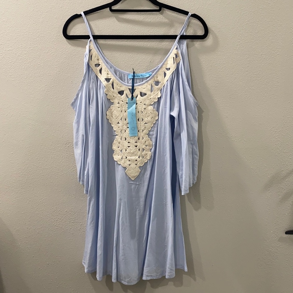 Cutout Shoulder Summer Dress